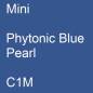 Preview: Mini, Phytonic Blue Pearl, C1M.